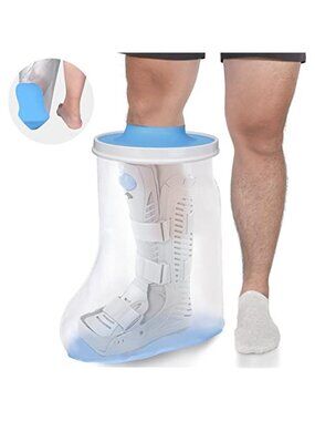 New Waterproof Extra Wide Leg Cast Cover for Shower, Extra Large Watertight